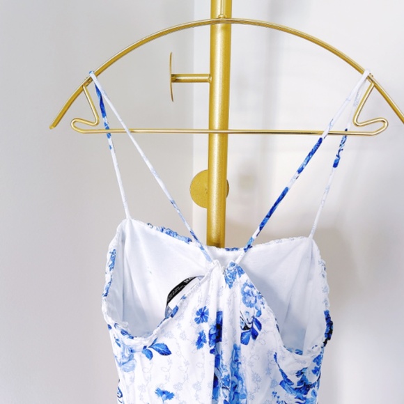 Zara floral print slip dress - Picture 4 of 7